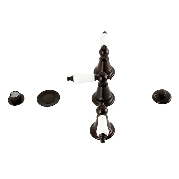 ThreeHandle Bidet Faucet, Oil Rubbed Bronze